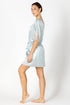NK Imode Agatha Nostalgia Hanky Short Silk Robe